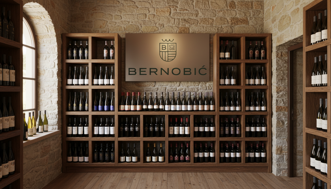Redizajn logotipa i etiketa Bernobić Vinarija Istra (1)